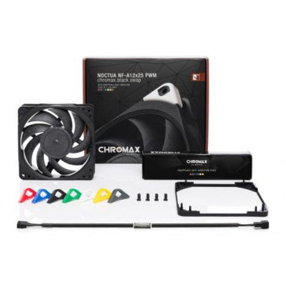 Ventilator Noctua NF-A12 120mm črna NF-A12X25PWMCH.BK.S