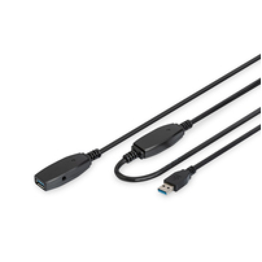 Kabel USB 3.0 ojačevalnik s kablom 10,00m - aktivni Digitus DA-73105