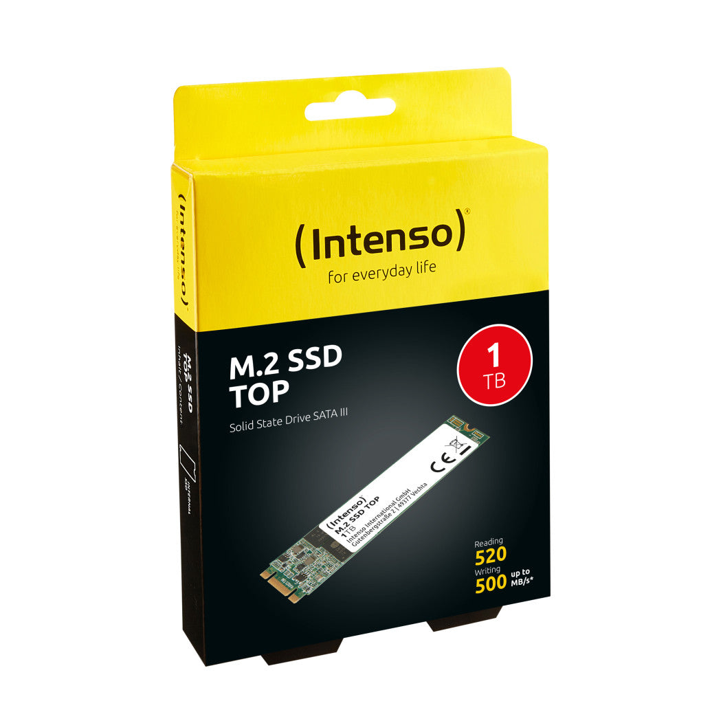 Disk SSD M.2 SATA3 1TB Intenso TOP Performance 2280 520/490MB/s (3832460)