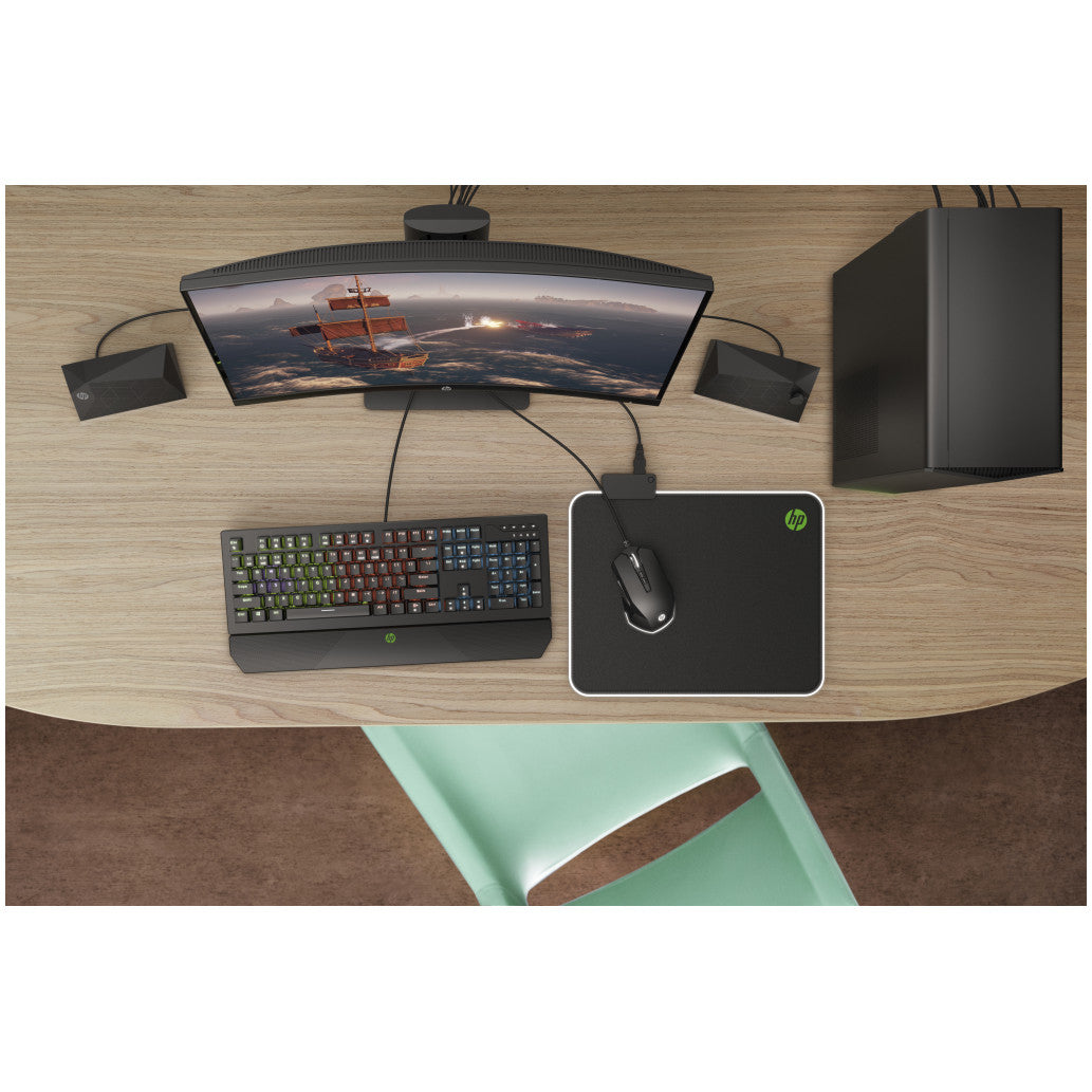 Podloga za miško HP Pavilion Gaming Mouse Pad 400 - LED osvetlitev
