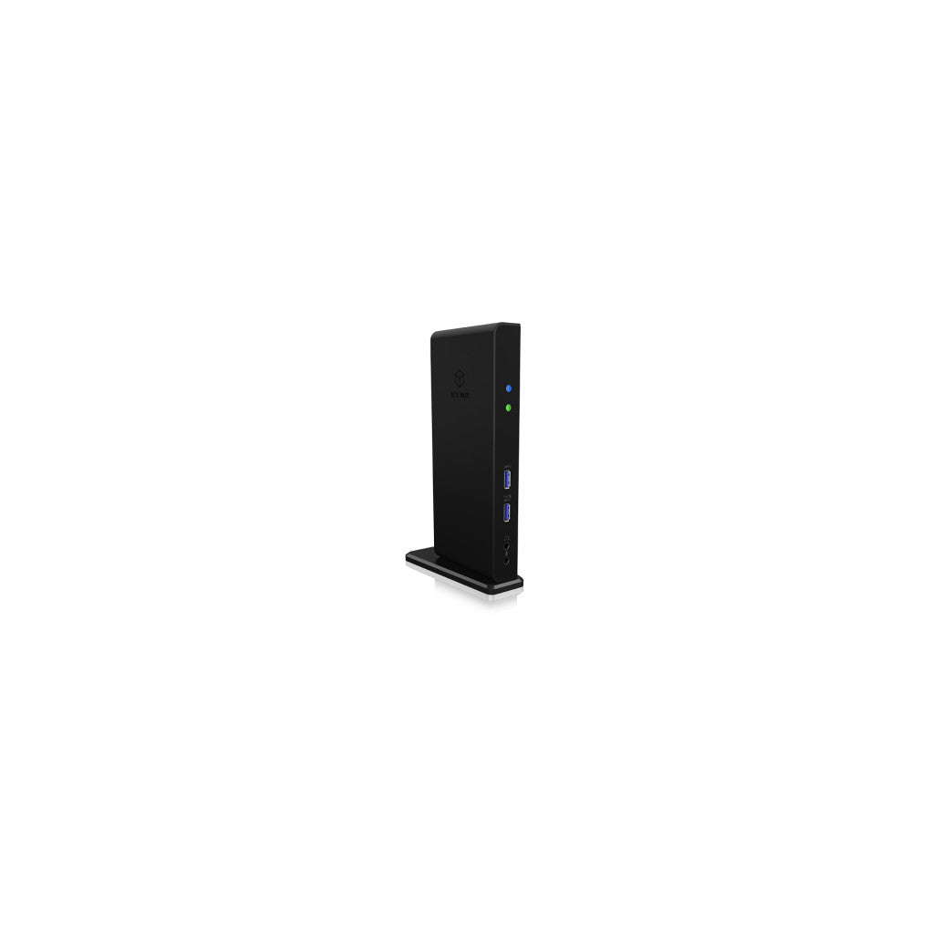 Priklopna postaja USB-C/A => 2x USB 3.0 tip A 4x USB 2.0 tip A 2x HDMI 1x RJ45 1x 3,5mm audio Icybox + napajlnik priložen (IB-DK2251AC)