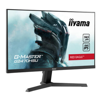 Monitor Iiyama 60,5 cm (23,8") GB2466HSU-B1 1920x1080 Curved Gaming 165Hz VA 1ms 2xHDMI DisplayPort 2xUSB2.0 HAS Zvočniki  FreeSync Premium