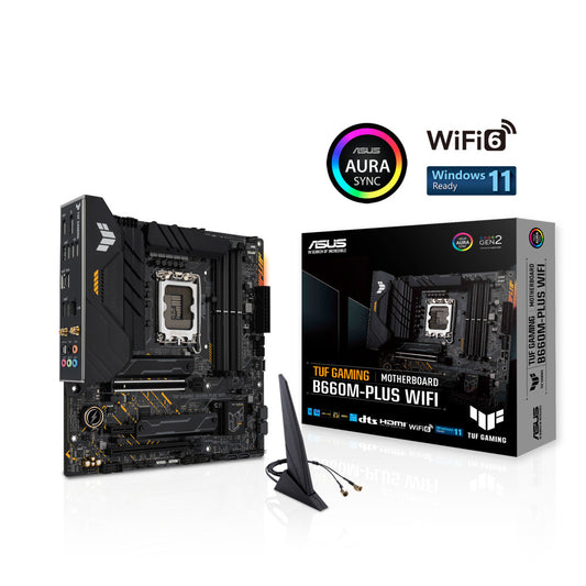 Osnovna plošča 1700 ASUS B660M-PLUS TUF GAMING WIFI DDR5 HDMI DisplayPort