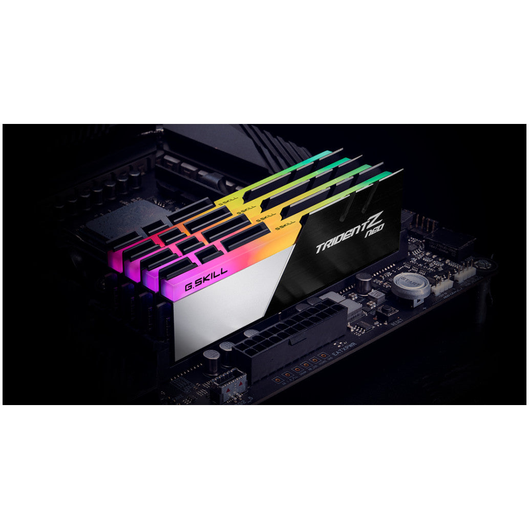 DDR4 32GB 3600MHz CL18 KIT (2x16GB) G.Skill RGB Trident Z Neo XMP2.0 1,35V Gaming črna (F4-3600C18D-32GTZN)