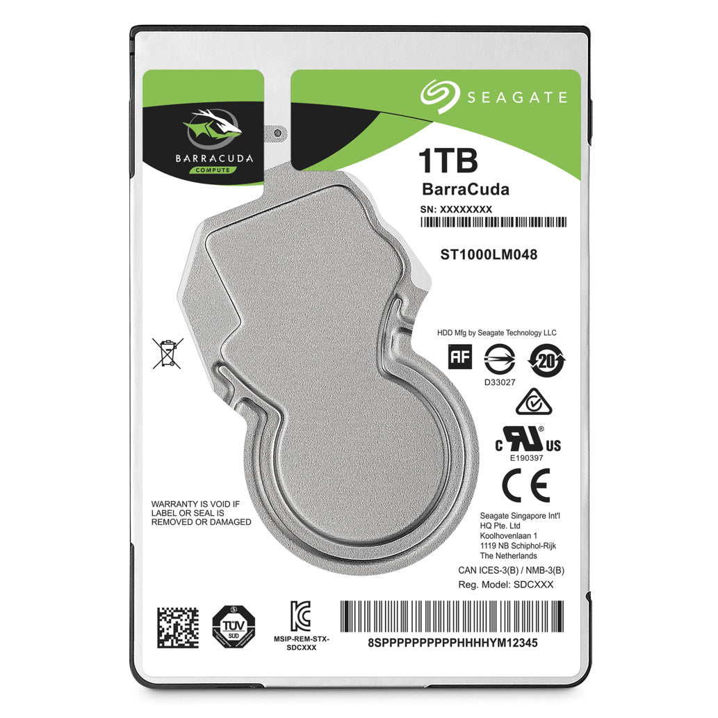 Trdi  disk 2.5" 1TB SATA3 -  5400 128MB 7mm Seagate Baracuda (ST1000LM048)