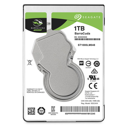Trdi  disk 2.5" 1TB SATA3 -  5400 128MB 7mm Seagate Baracuda (ST1000LM048)