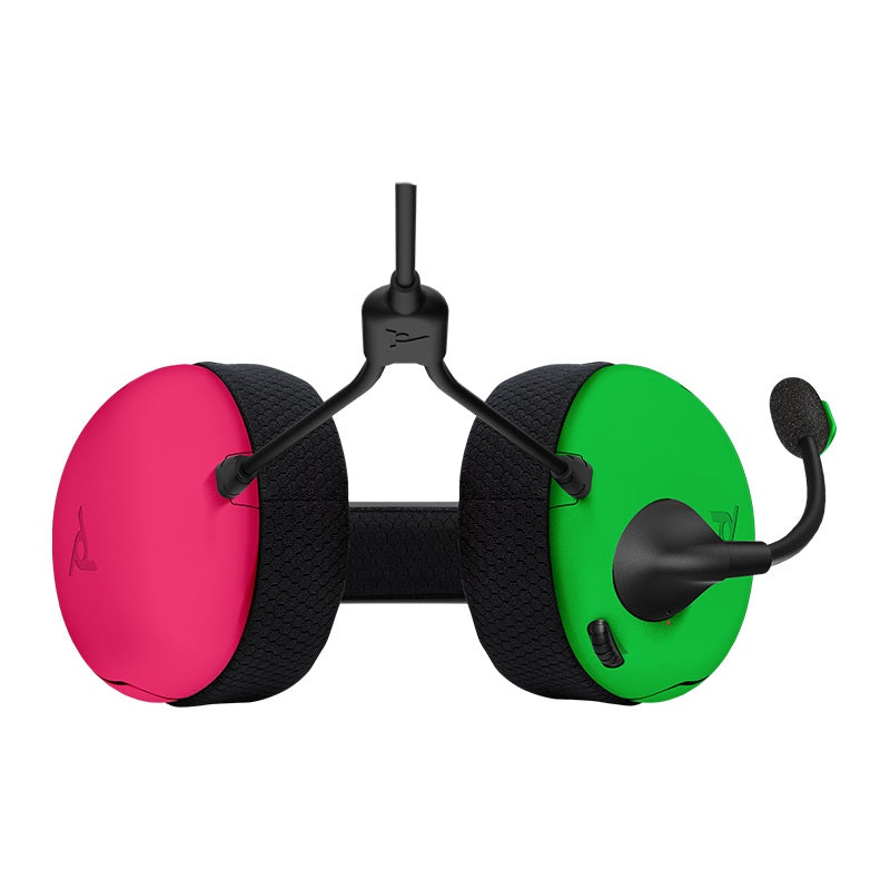 Slušalke PDP LVL40 Chat Stereo Headset za NINTENDO SWITCH roza zelene barve