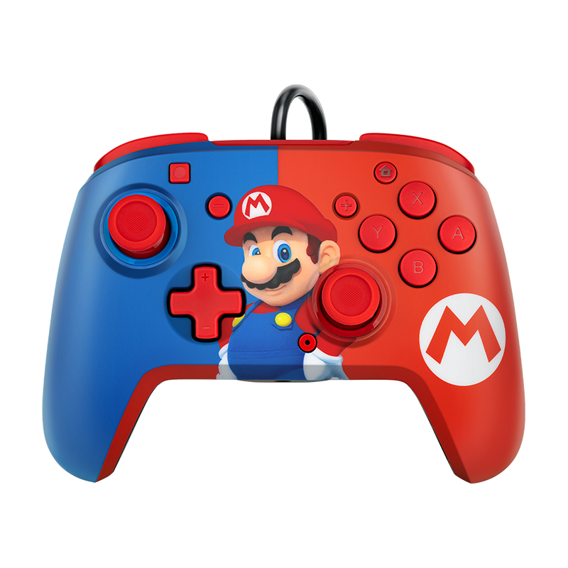 PDP NINTENDO SWITCH FACEOFF DELUXE KONTROLER + AUDIO - MARIO