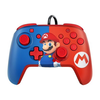 PDP NINTENDO SWITCH FACEOFF DELUXE KONTROLER + AUDIO - MARIO