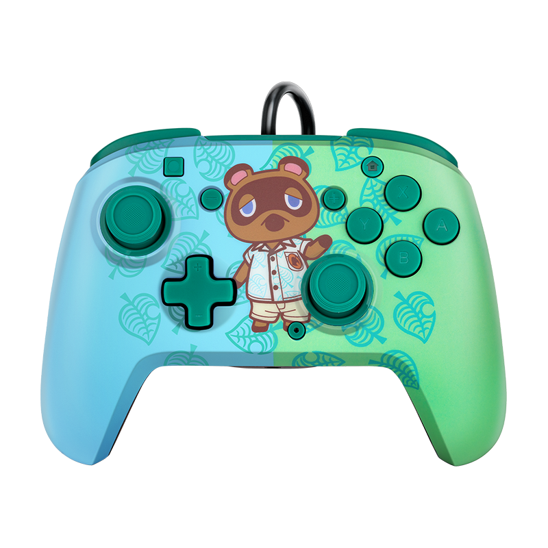 PDP NINTENDO SWITCH ŽIČNI DELUXE KONTROLER FACE OFF - ANIMAL CROSSING