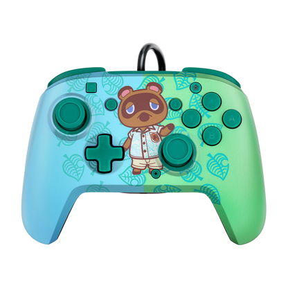 PDP NINTENDO SWITCH ŽIČNI DELUXE KONTROLER FACE OFF - ANIMAL CROSSING