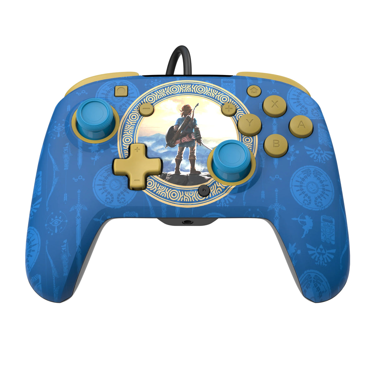 PDP SWITCH 2 & 1 ŽIČNI KONTROLER REMATCH - HYRULE BLUE