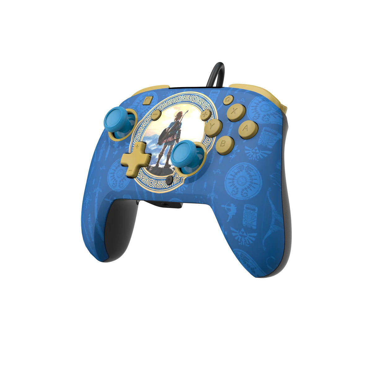 PDP SWITCH 2 & 1 ŽIČNI KONTROLER REMATCH - HYRULE BLUE