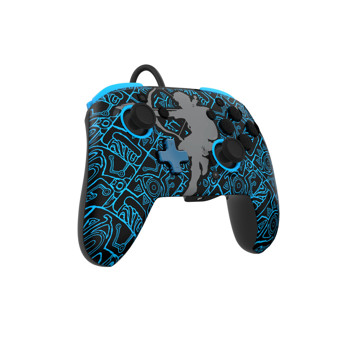 PDP SWITCH 2 & 1 ŽIČNI KONTROLER REMATCH – LINK GLOW IN THE DARK