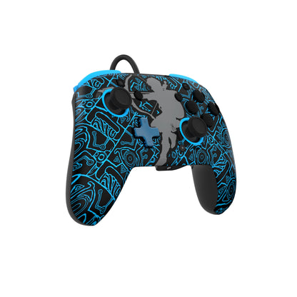 PDP SWITCH 2 & 1 ŽIČNI KONTROLER REMATCH – LINK GLOW IN THE DARK