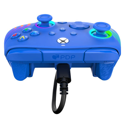 PDP XBOX ŽIČNI KONTROLER AFTERGLOW WAVE BLUE