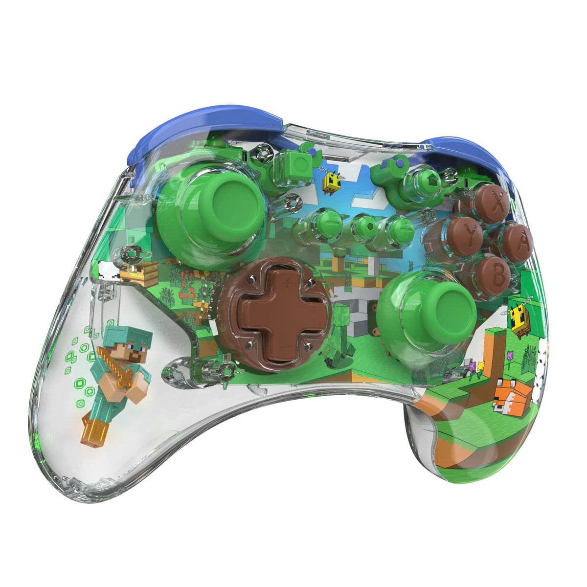 PDP NINTENDO SWITCH BREZŽIČNI KONTROLER REALMZ - MINECRAFT FOREST