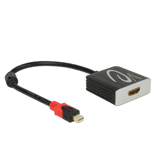Adapter DisplayPort mini (m) => HDMI (ž) aktivni 4K 60Hz Delock