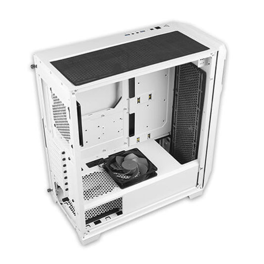 Ohišje Antec DP502 Flux MidiATX - bela RGB