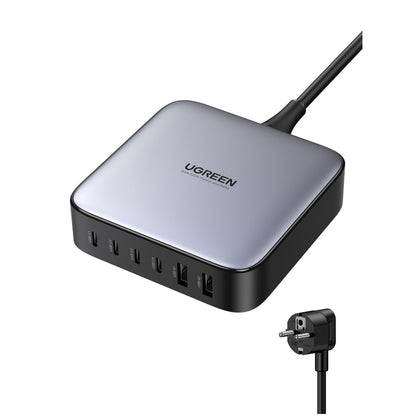 Hišni polnilec 100-240V => 2x USB-A (ž) 4x USB-C 200W GaN II Ugreen - črn (40914)