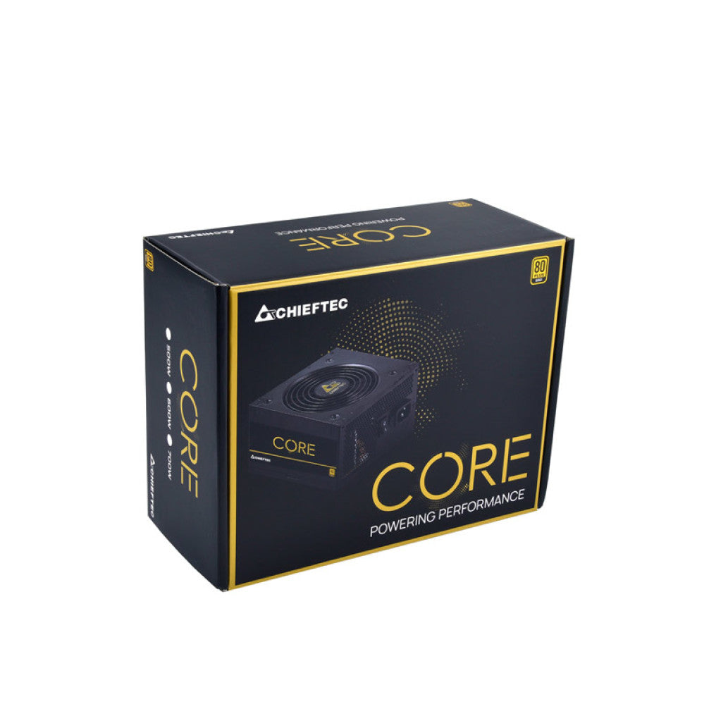 Napajalnik - 600W Chieftec BBS-600S Core Series 80Plus Gold Active PFC (BBS-600S)
