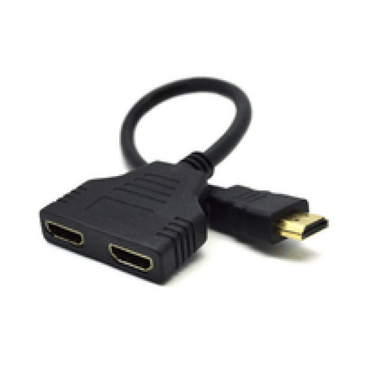 Adapter HDMI (m) => 2x HDMI (ž) Gembird DSP-2PH4-04 črn