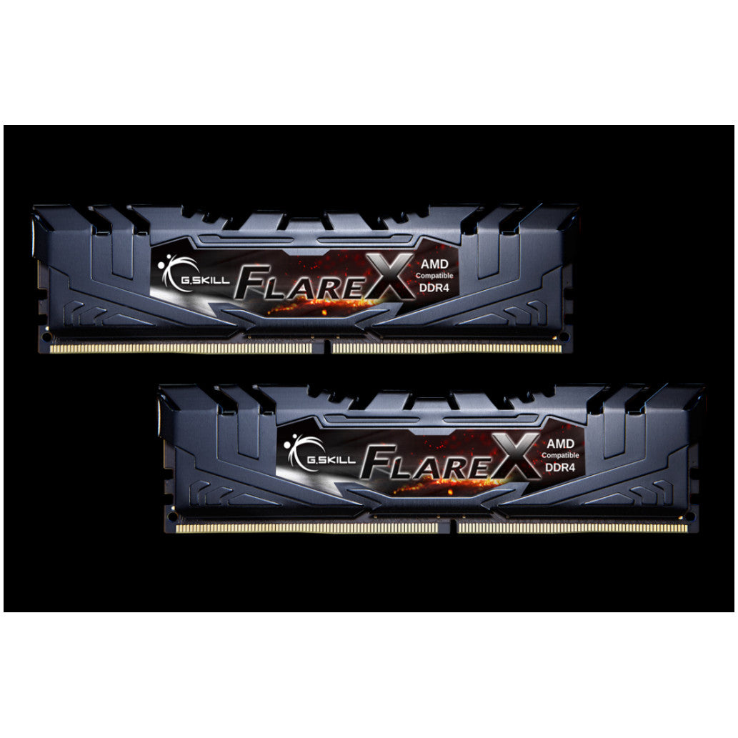 DDR4 16GB 3200MHz CL16 KIT (2x 8GB) G.Skill Flare X AMD XMP2.0 1,35V Gaming siva (F4-3200C16D-16GFX)