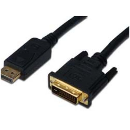Kabel DisplayPort(m)=>DVI-D(m) 2,00m črn Digitus (328537)
