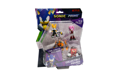 P.M.I. SONIC PRIME- 5 PACK - 1 REDEK SKRITI LIK 6,5 CM, RAZNOLIK (S1)