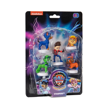 P.M.I. PAW PATROL: THE MIGHTY MOVIE - ŠTAMPILJKE PAKET 5 RAZLIČNIH (S2)