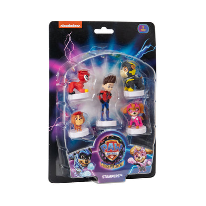 P.M.I. PAW PATROL: THE MIGHTY MOVIE - ŠTAMPILJKE PAKET 5 RAZLIČNIH (S2)