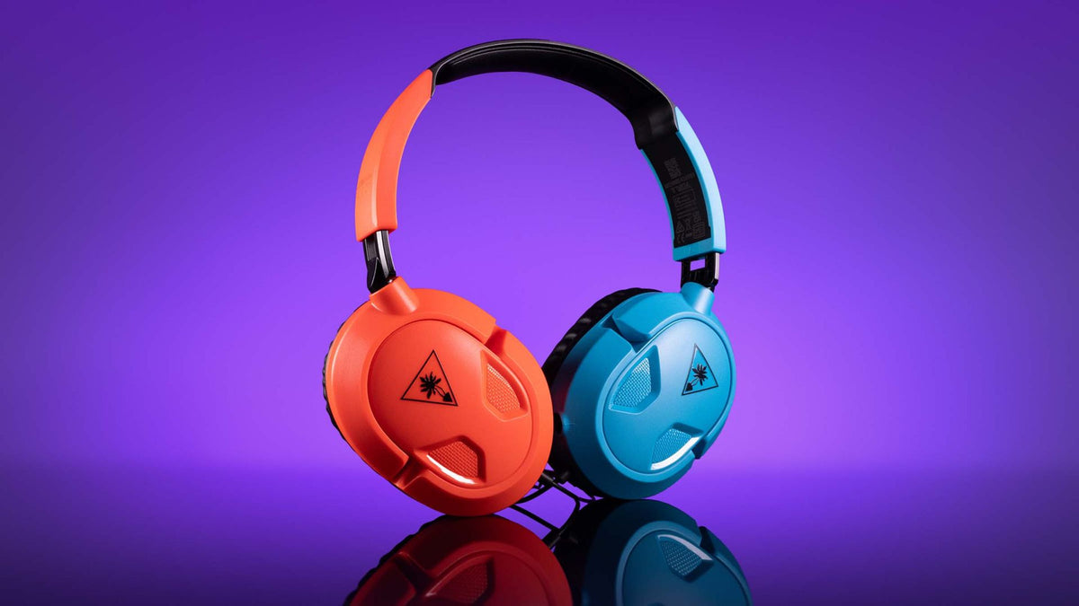 TURTLE BEACH RECON 50 NSW SLUŠALKE RDEČE MODRE BARVE
