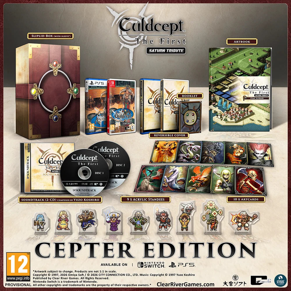 Culdcept The First Saturn Tribute - Cepter Edition (Nintendo Switch)
