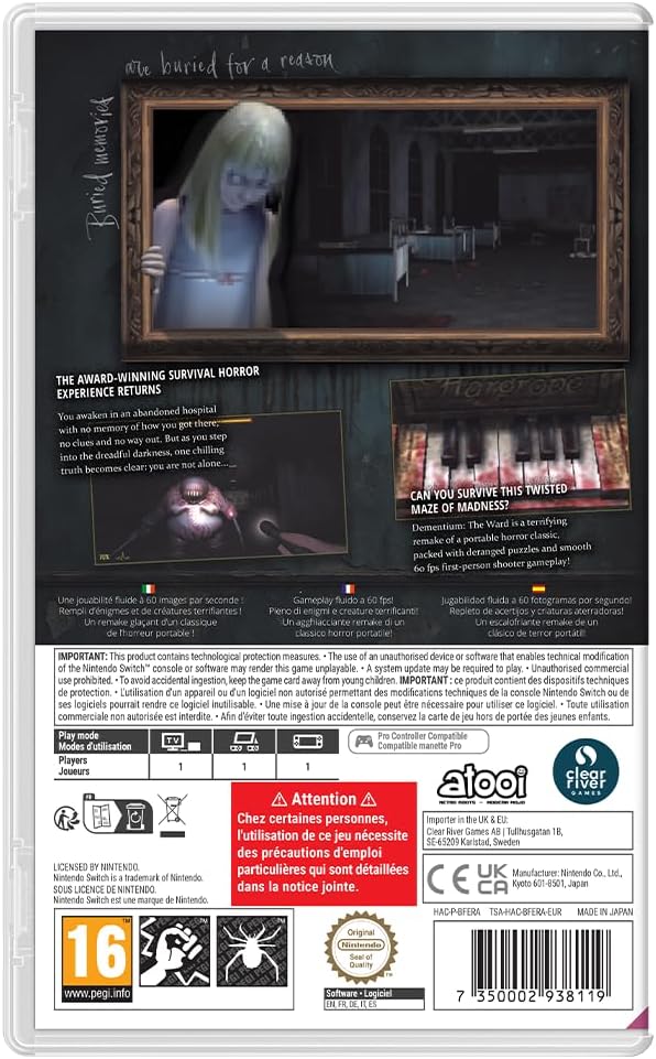 Dementium: The Ward (Nintendo Switch)