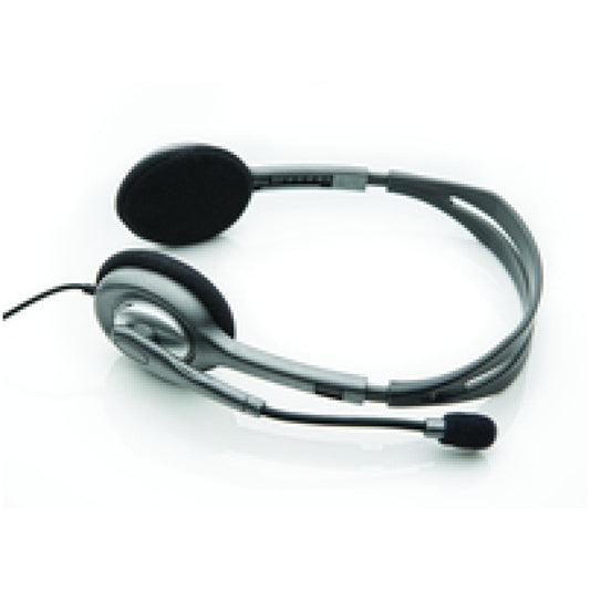 Slušalke Logitech 3.5 H110 stereo z mikrofonom (981-000271)
