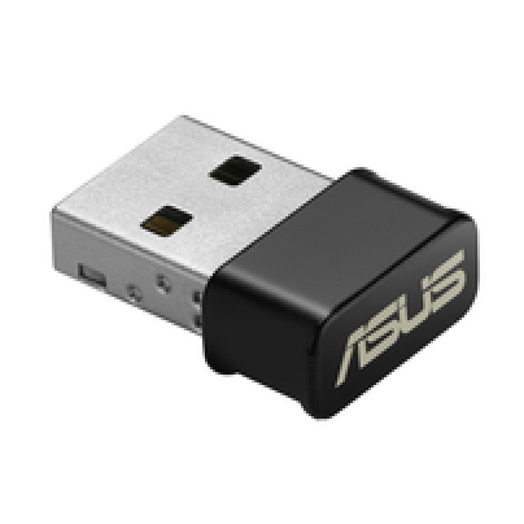 Brezžični mrežni adapter USB 3.0 Asus WiFi5 802.11ac AC1200 867Mbit/s Dualband Nano (90IG03P0-BM0R10)