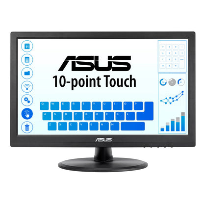 Monitor touch Asus 39,6 cm (15,6") VT168HR 1366x768 POS TN 5ms VGA HDMI USB
