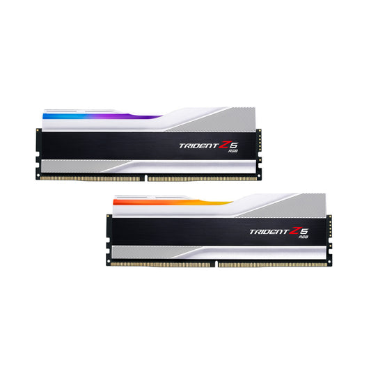 DDR5 32GB 6000MHz CL36 KIT (2x16GB) G.Skill RGB Trident Z 1,35V Gaming srebrna (F5-6000J3636F16GX2-TZ5RS)