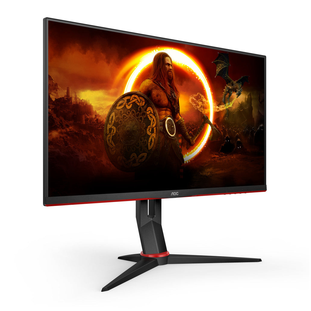 Monitor AOC 68,6 cm (27,0") 27G2SPU/BK 1920x1080 Gaming 165Hz IPS 1ms VGA 2xHDMI DisplayPort 4xUSB3.2 Pivot  FreeSync Premium