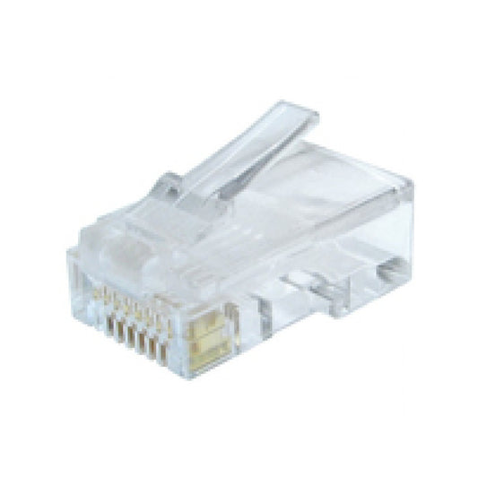 RJ45 konektor CAT6 za trdo žico (pak/100) Gembird