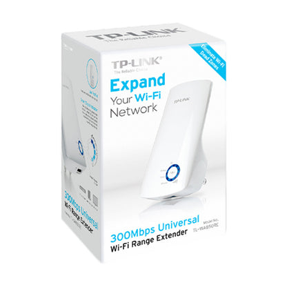Razširitev brezžičnega omrežja TP-Link WiFi4 802.11n N300 300Mbit/s 1xRJ45 2x notranja antena (TL-WA850RE)