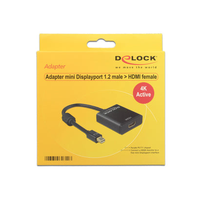 Adapter DisplayPort mini (m) => HDMI (ž) 4K Delock