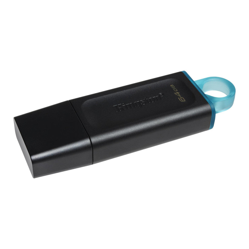 Spominski ključek 64GB USB 3.2 Kingston Data Traveler Exodia 200MB/s 60MB/s plastičen s pokrovčkom črn (DTX/64GB)