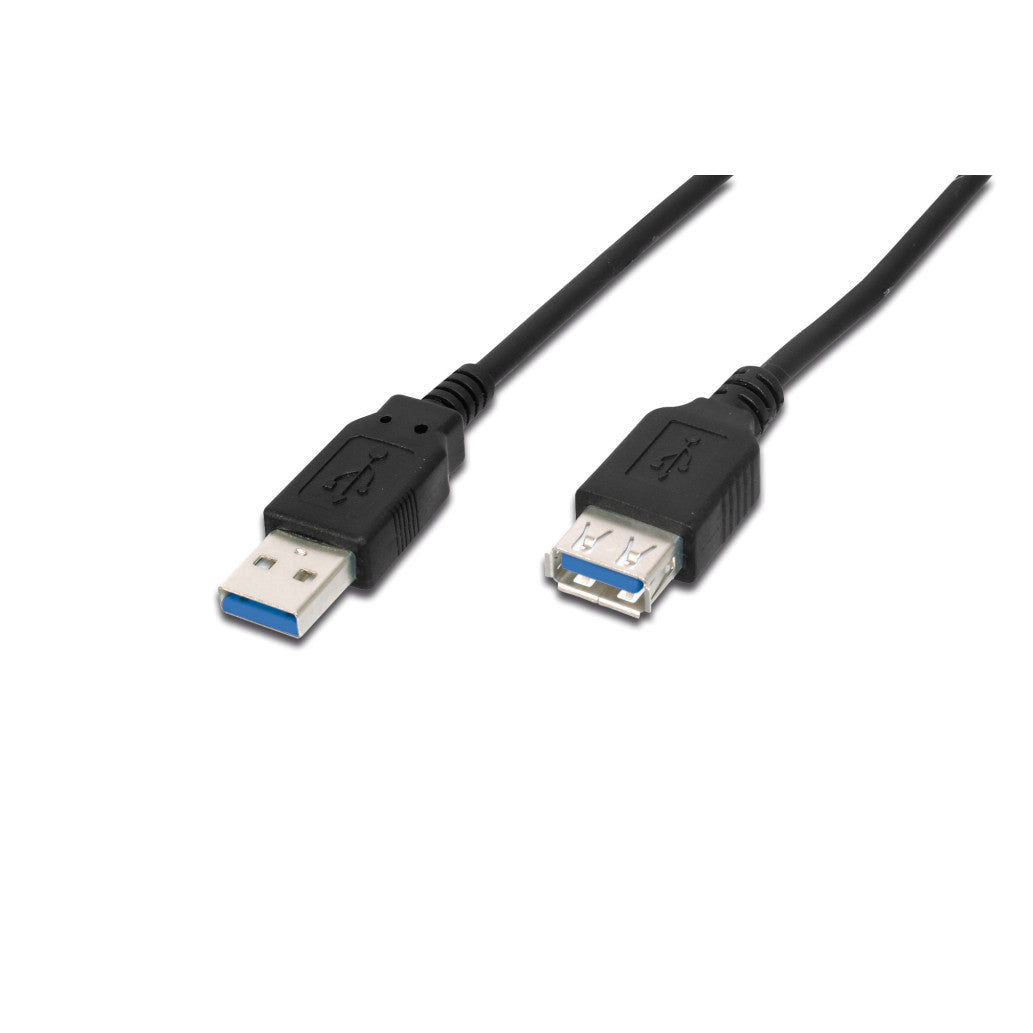 Kabel USB 3.0 A => A 3,00m - podaljšek Digitus (AK-300203-030-S)