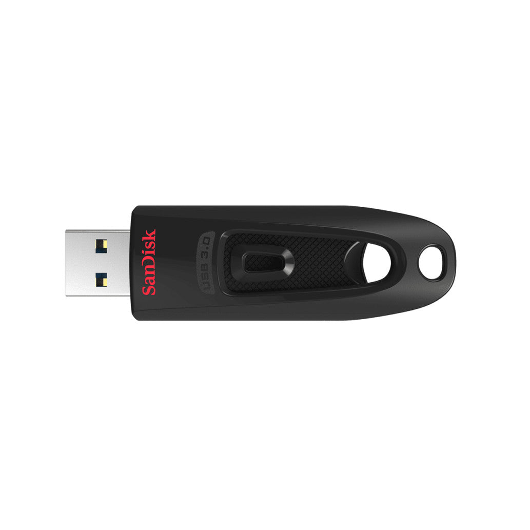 Spominski ključek 64GB USB 3.0 Sandisk Ultra 130MB/s - plastičen/drsni/rdeč (SDCZ48-064G-U46R)