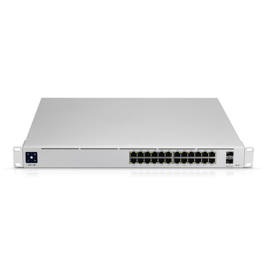 STIKALO 24-PORT UBIQUITI UniFi 100/1000 1000 PoE+ Managed Rackmount (USW-Pro-24-POE)