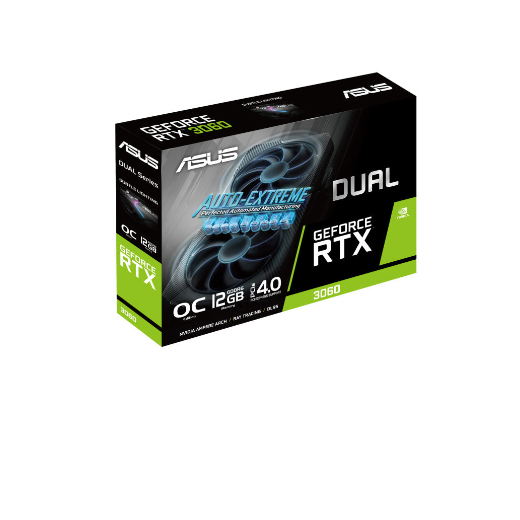 Grafična kartica nVidia RTX3060 Asus Strix DUAL OC V2 - 12GB GDDR6 (90YV0GB2-M0NA10)