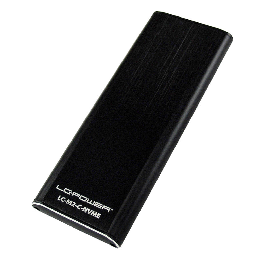 Ohišje za SSD disk M.2 => USB-C PCIe NVMe LC Power (LC-M2-C-NVME)