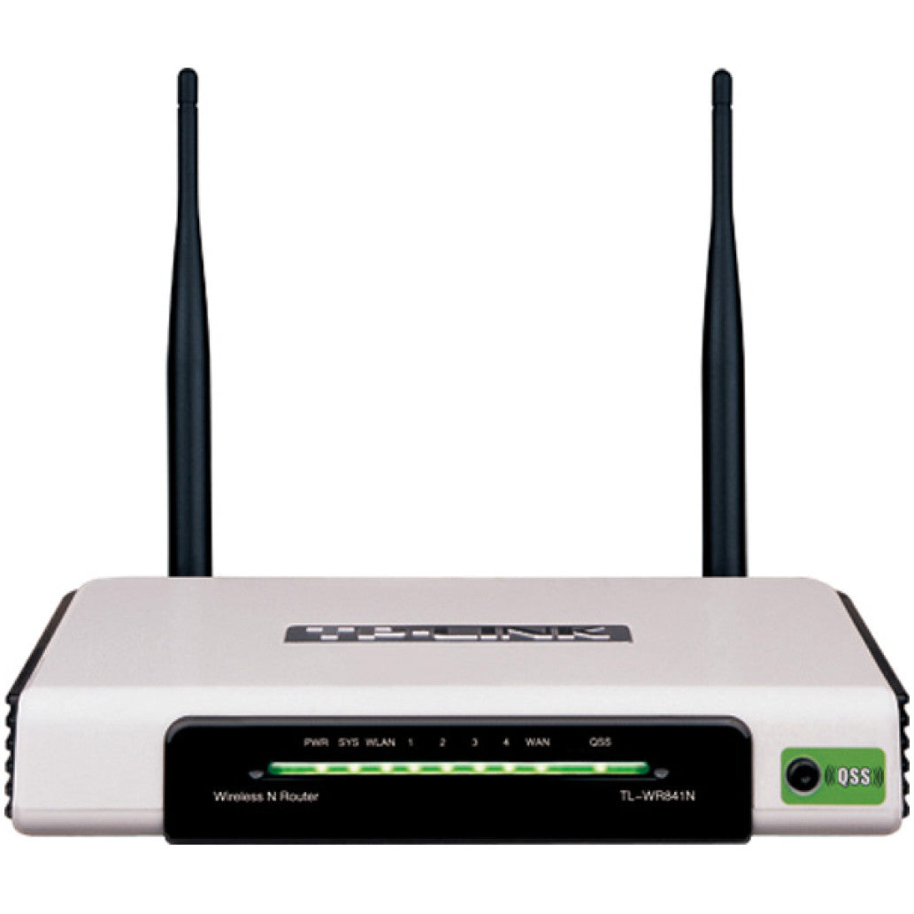Usmerjevalnik brezžični TP-Link WiFi4 802.11n N300 300Mbit/s MIMO 4xLAN 2x antena (TL-WR841N)