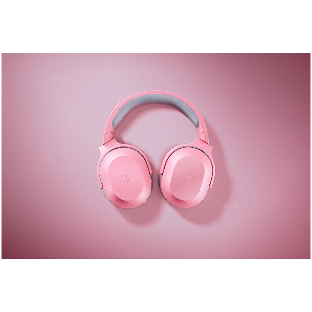 Slušalke brezžične naglavne 2,4 GHz stereo Razer Barracuda X Wireless Mercury (2022) - roza (RZ04-04430300-R3M1)